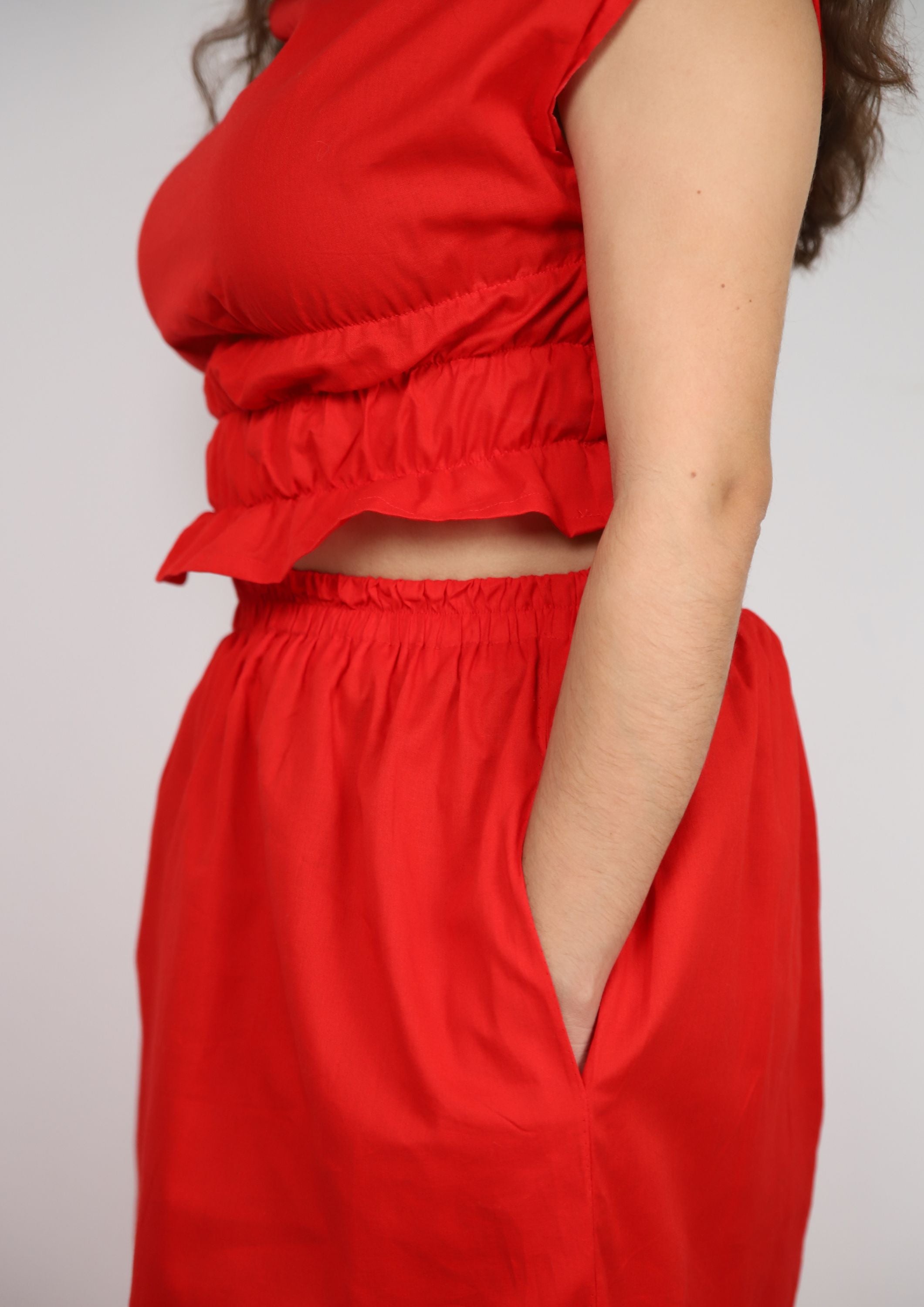 Jupe rouge