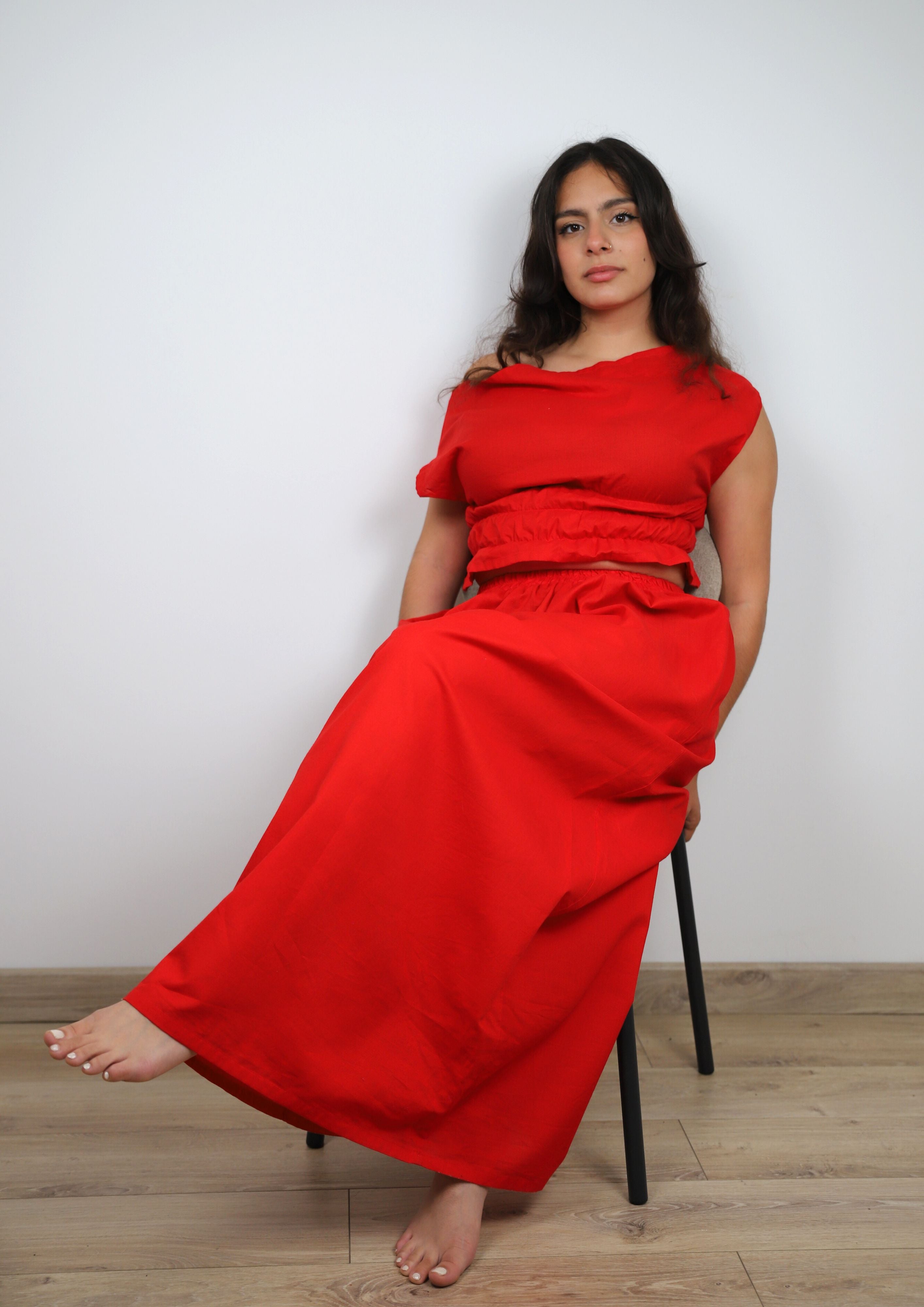 Jupe rouge