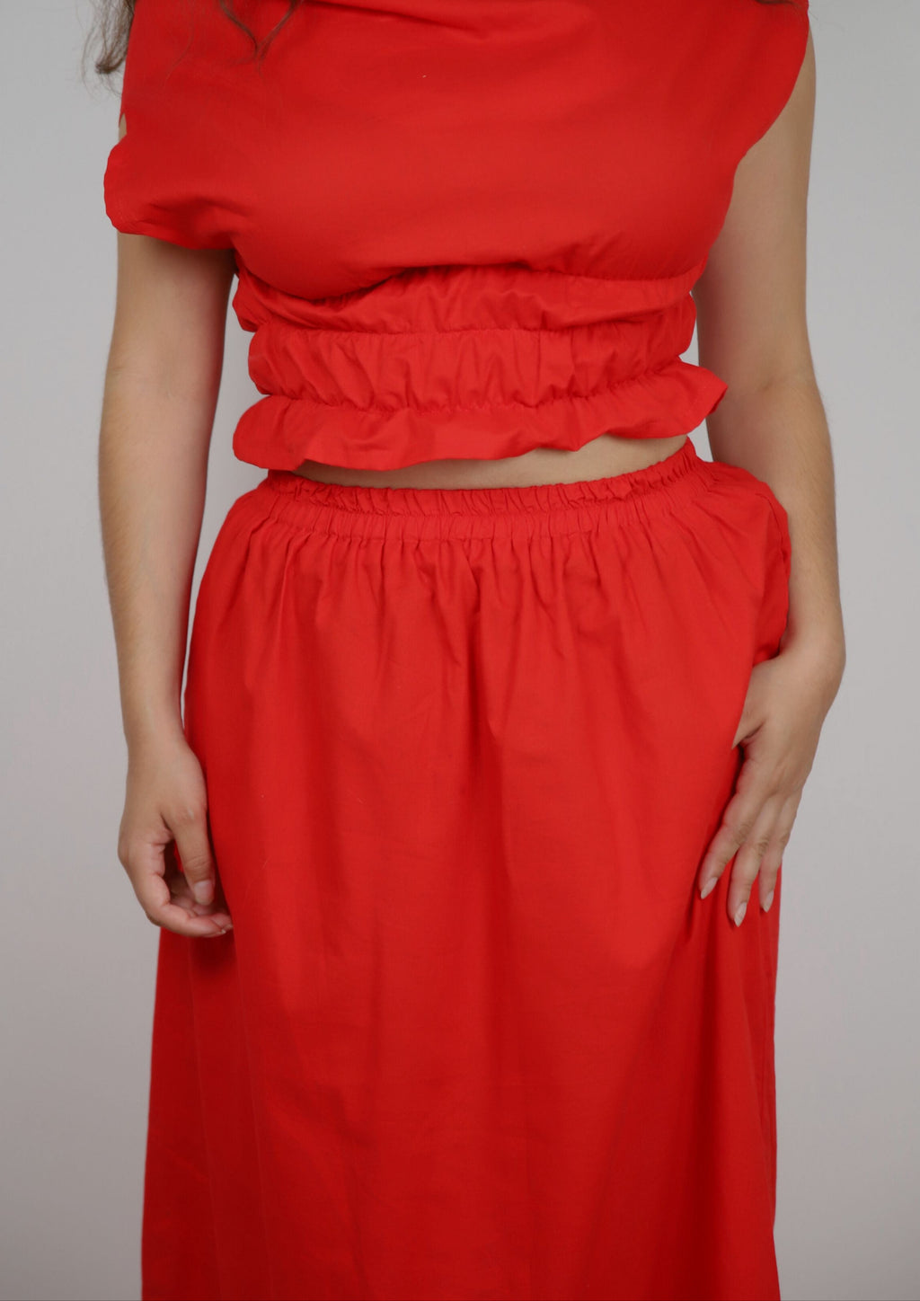 Jupe rouge