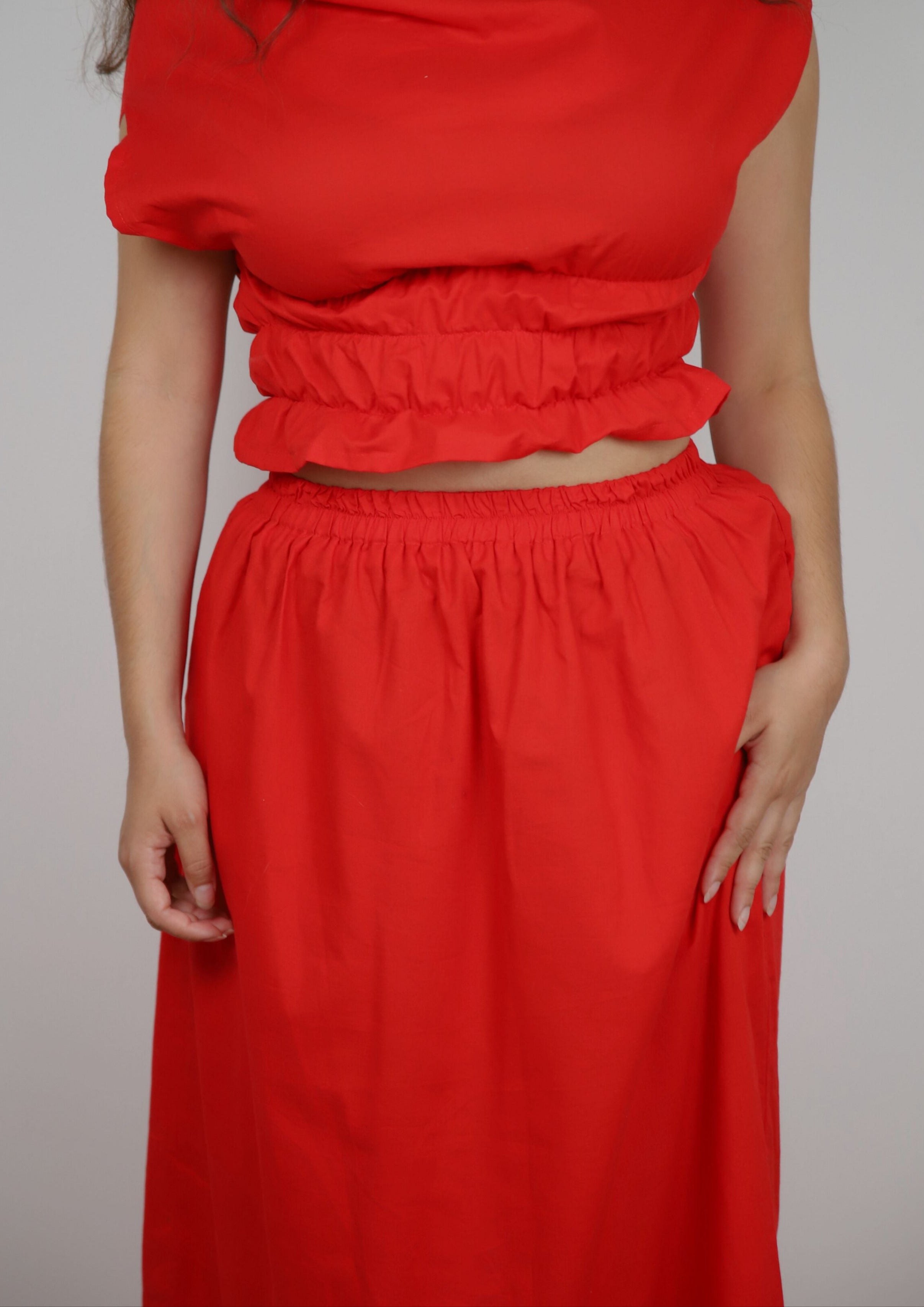 Jupe rouge