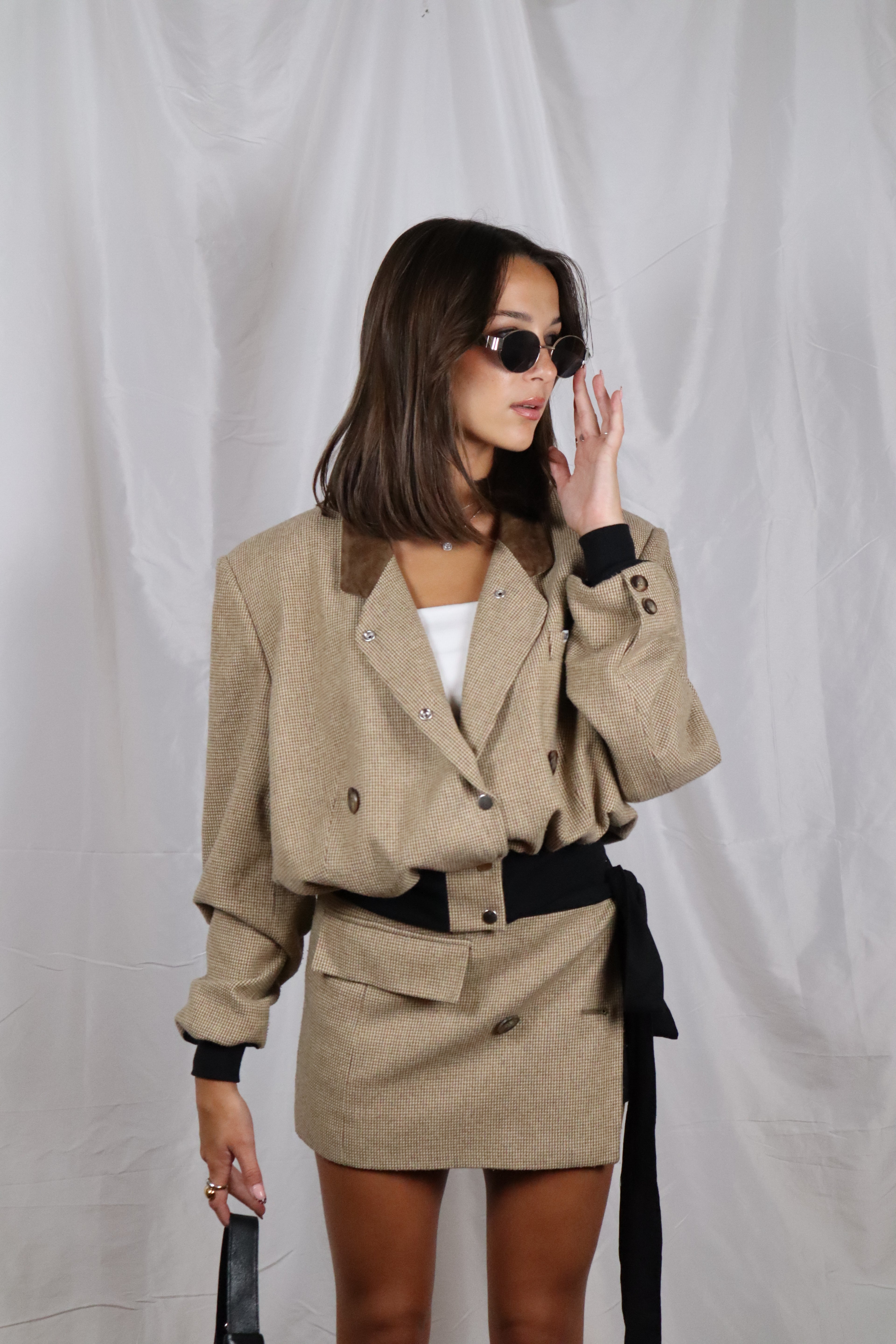 ENSEMBLE BOMBER BLAZER & JUPE