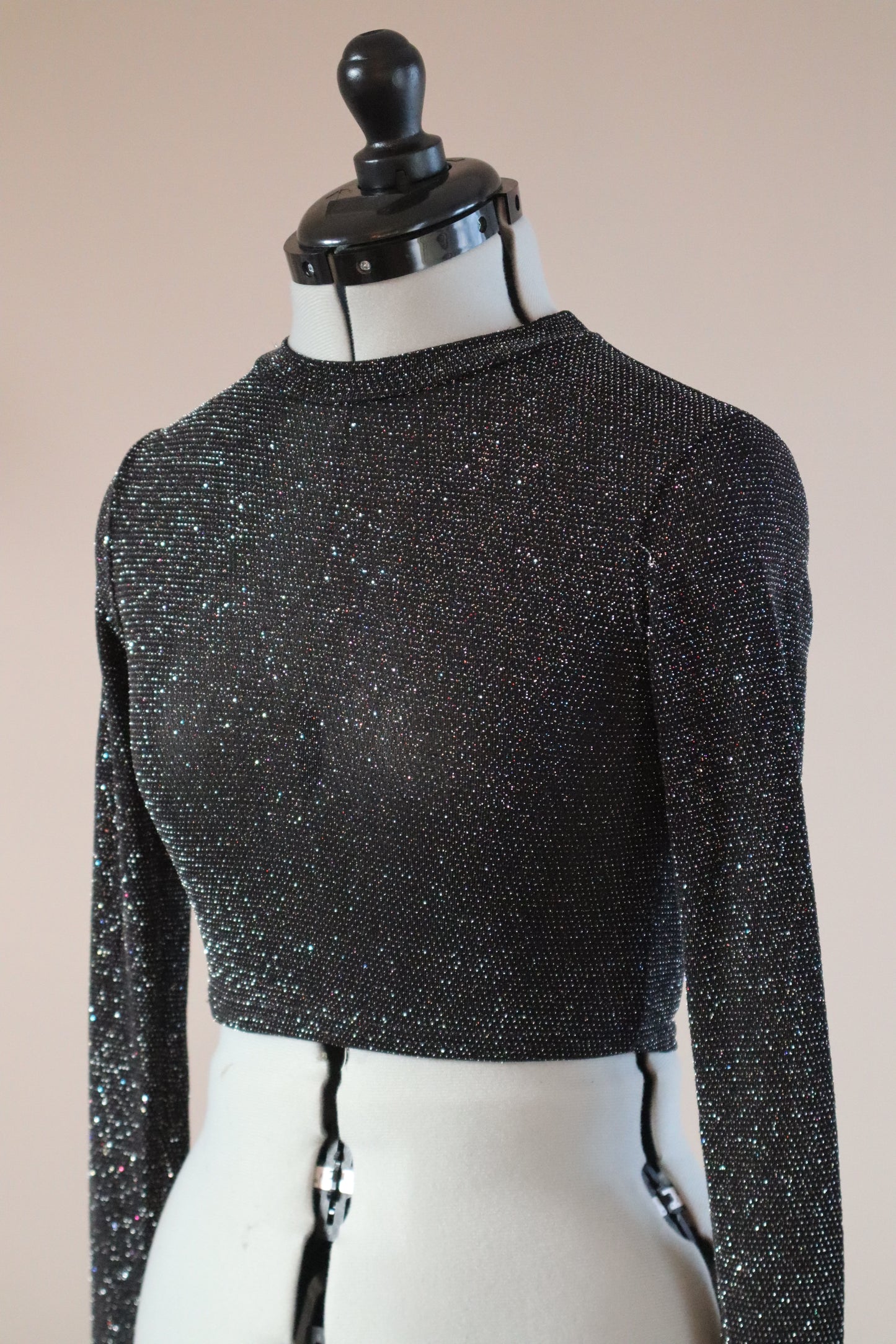 Top à paillettes