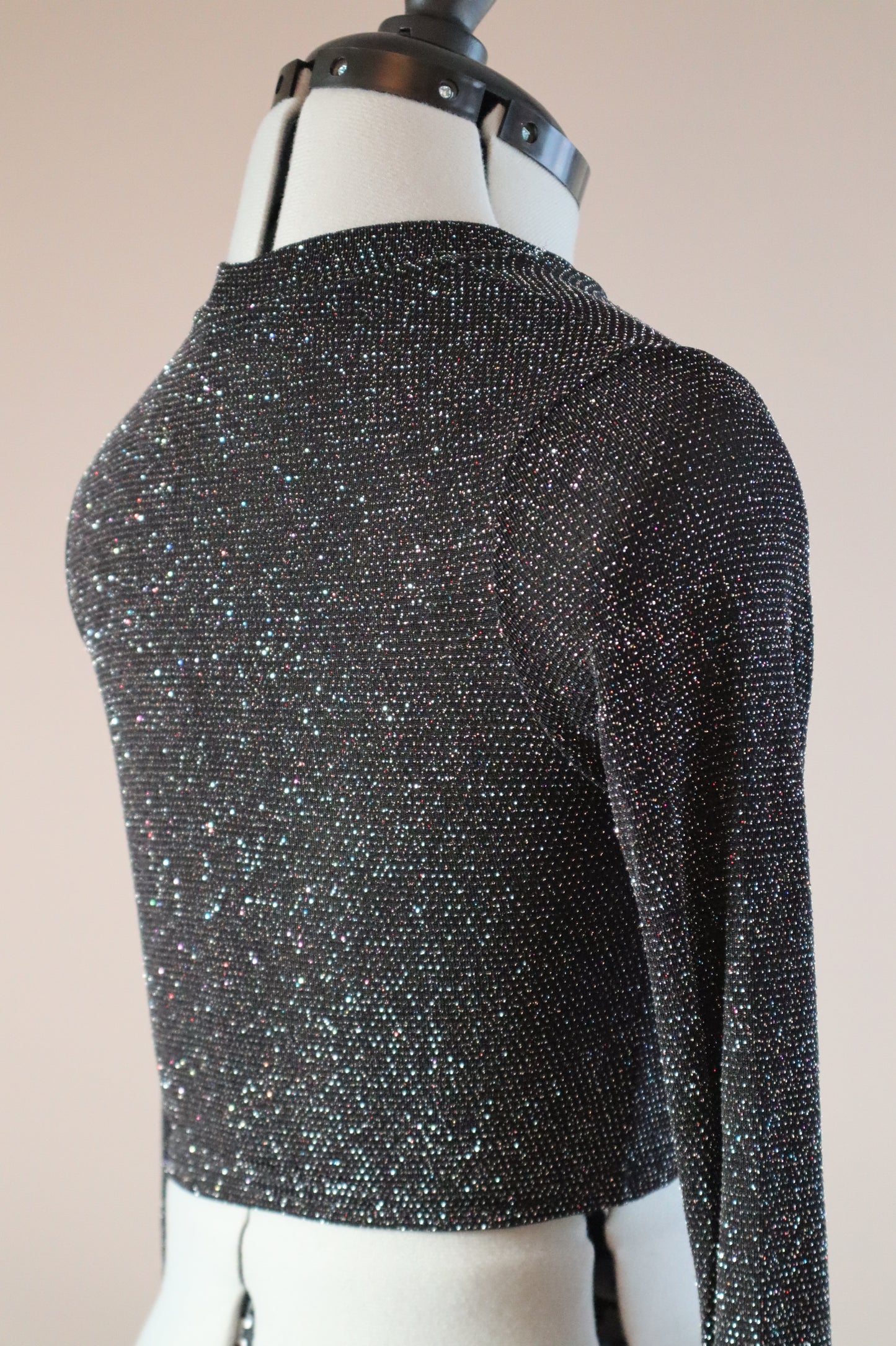 Top à paillettes